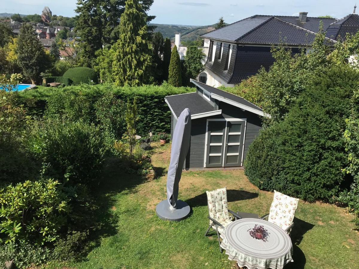 Burgblick Lejlighed Nideggen Eksteriør billede